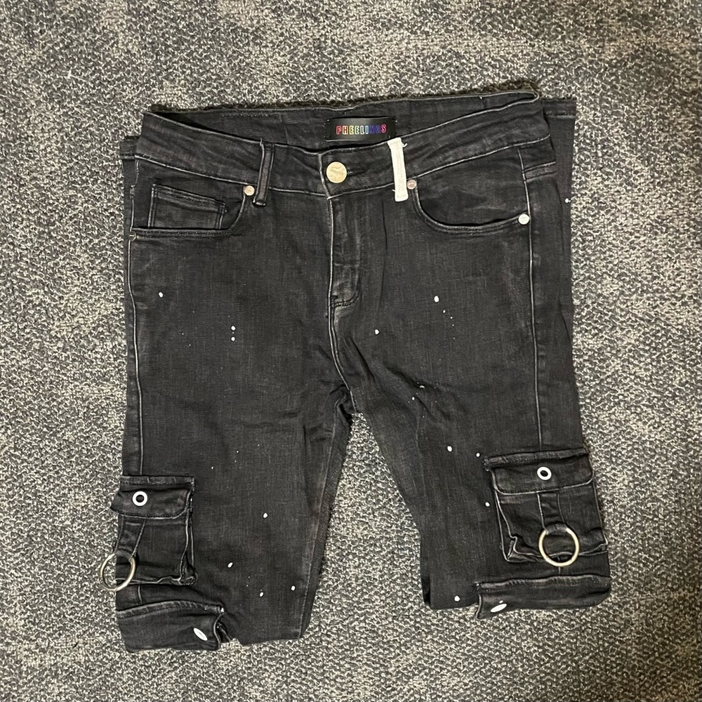 Pheelings embellished cargo skinny jeans